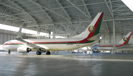 Aircraft Hangar of the Republic of Belarus Administration